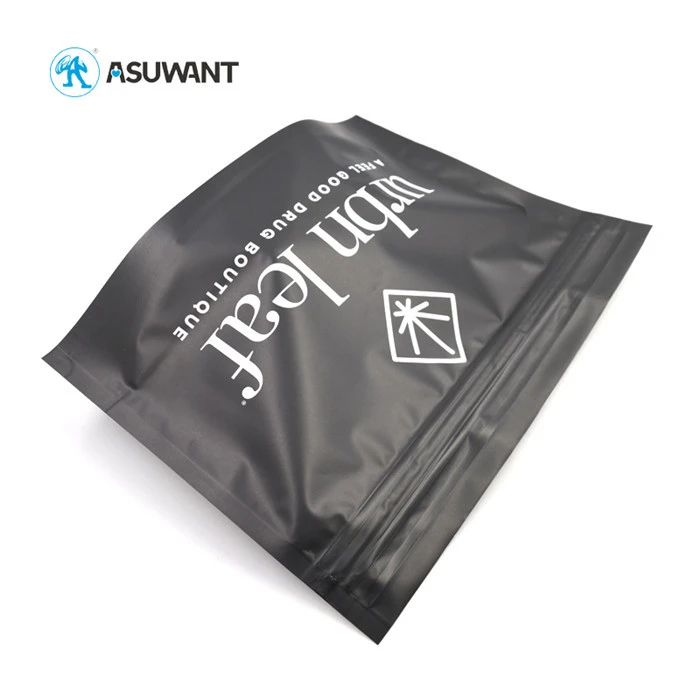Ziplock Foil Bags For Medical Marijuana Storage / Moisture Barrier Small Plastic Bags For Drugs
