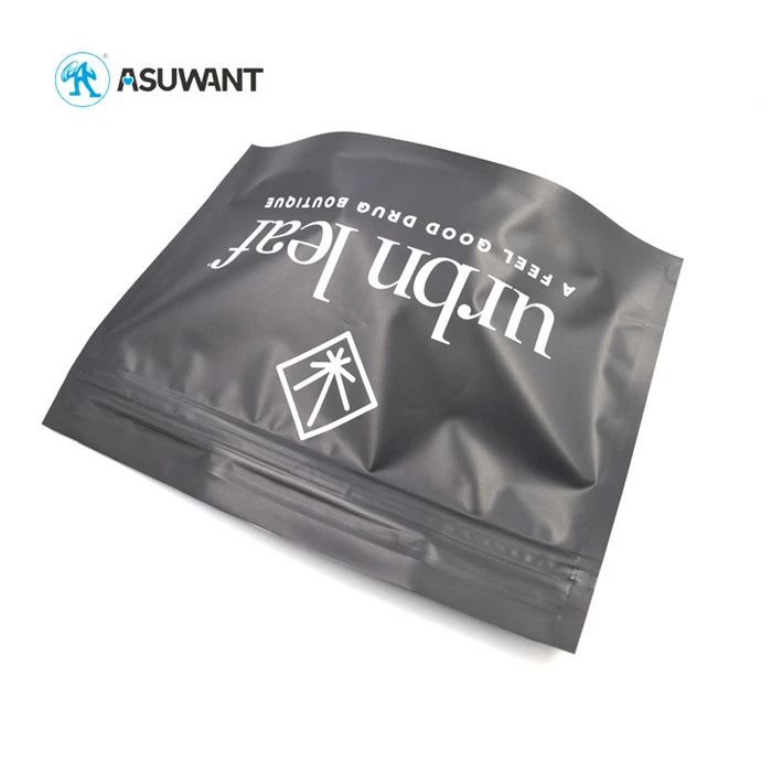 Ziplock Foil Bags For Medical Marijuana Storage / Moisture Barrier Small Plastic Bags For Drugs