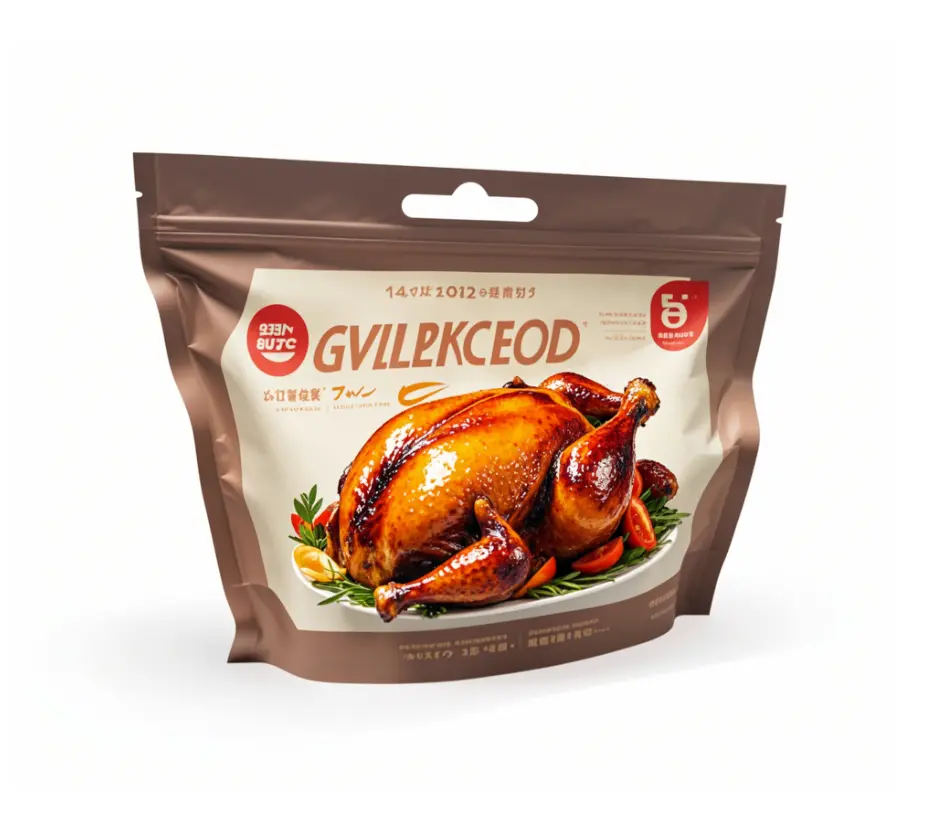 Stand Up Pouch Plastic Roast Chicken Bags factory