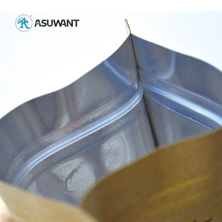 Brown Kraft Paper Zipper Bag With Window best
